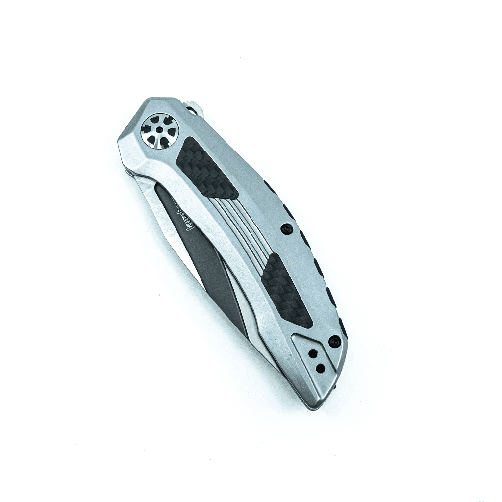 CRKT - K.I.S.S. Tanto Serrated - Gray - Stainless Steel - 420J2 - 2.25"