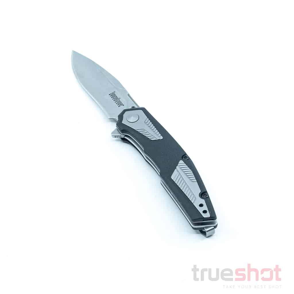 Kershaw Tremolo, Stonewash, Stainless Steel, 3.125 Inch blade length