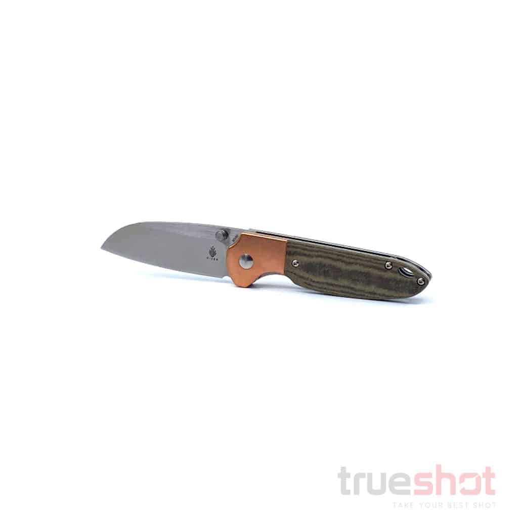 Kizer - Deviant - Copper - Micarta - Bohler M390 - 3.00"
