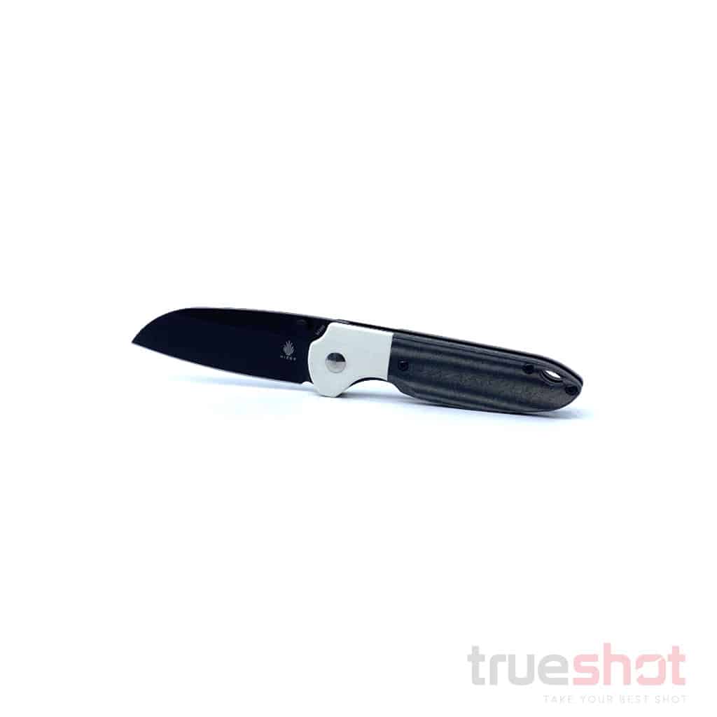 Kizer - Deviant - White - G-10 - Black - Micarta - Bohler M390 - 3.00"