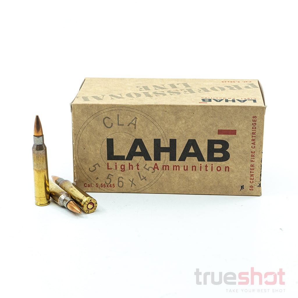 Lahab 5.56 x 45mm, 55 Grain, 50 Round Box