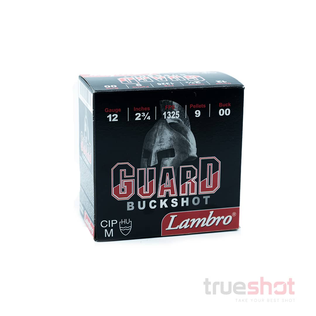 Lambro - Guard - 12 Gauge - #00 Buck Shot - 2.75" - 9 Pellets - 1325 FPS
