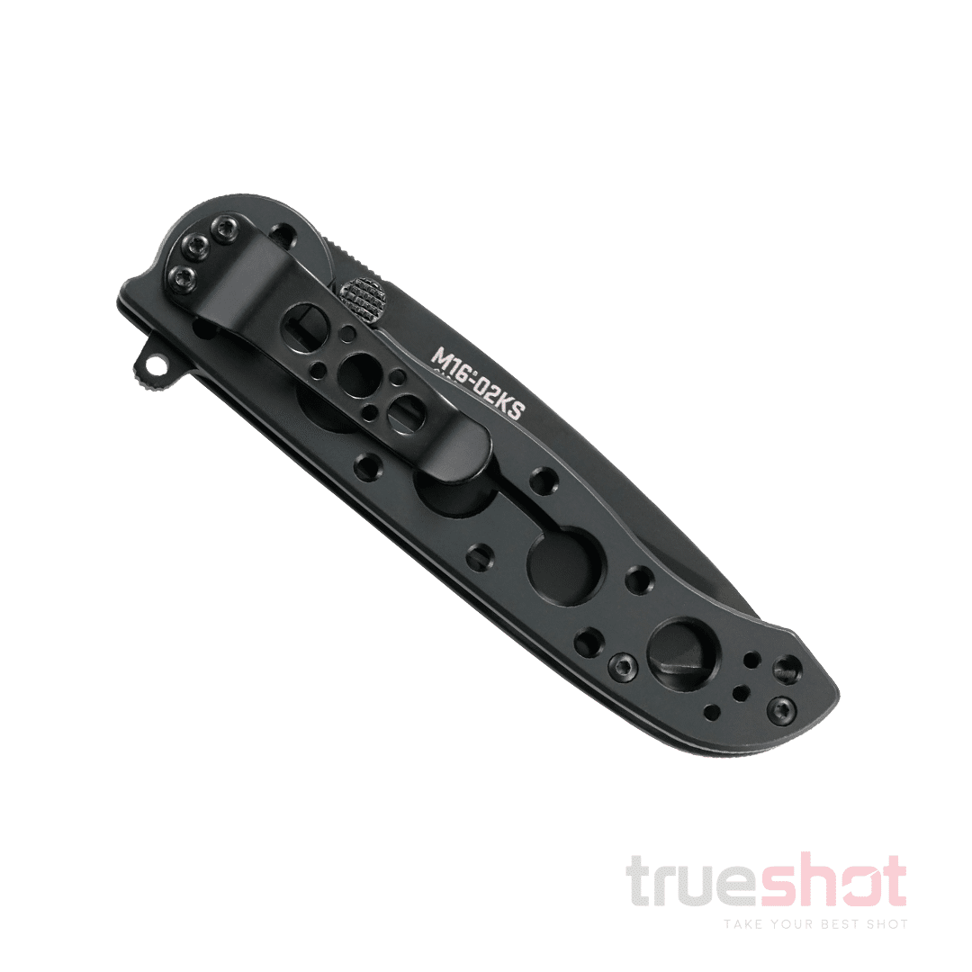 CRKT - M16-02KS Tanto Frame Lock - Black - Stainless Steel - Sandvik 12C27 - 3.05"