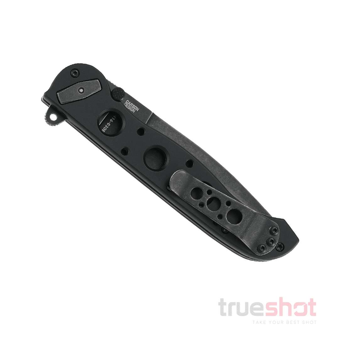 CRKT - M16-03DB Spear Point Dead Bolt Lock - Black - Aluminum - D2 - 3.50"