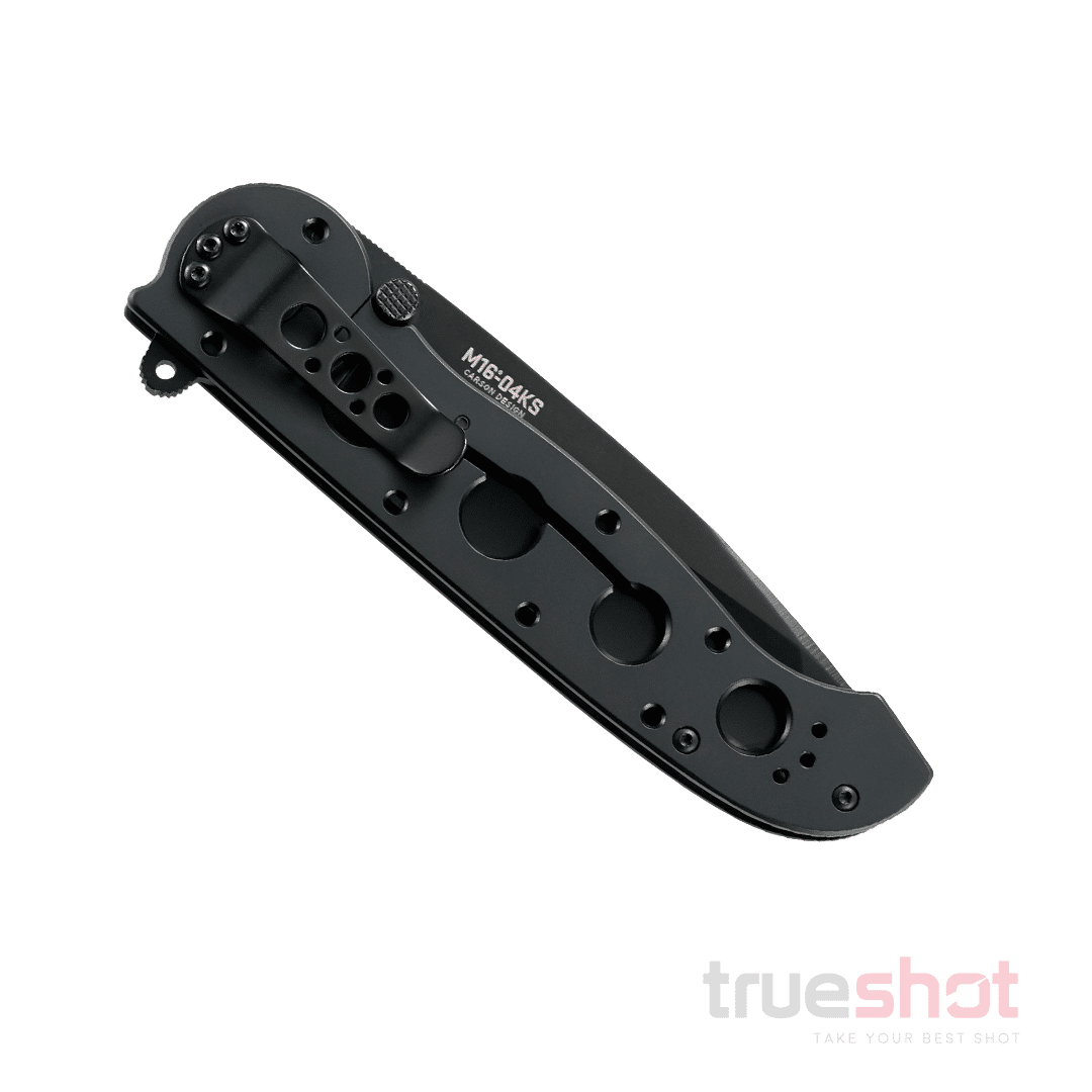 CRKT - M16-04KS Tanto Frame Lock - Black - Stainless Steel - Sandvik 12C27 - 3.875"