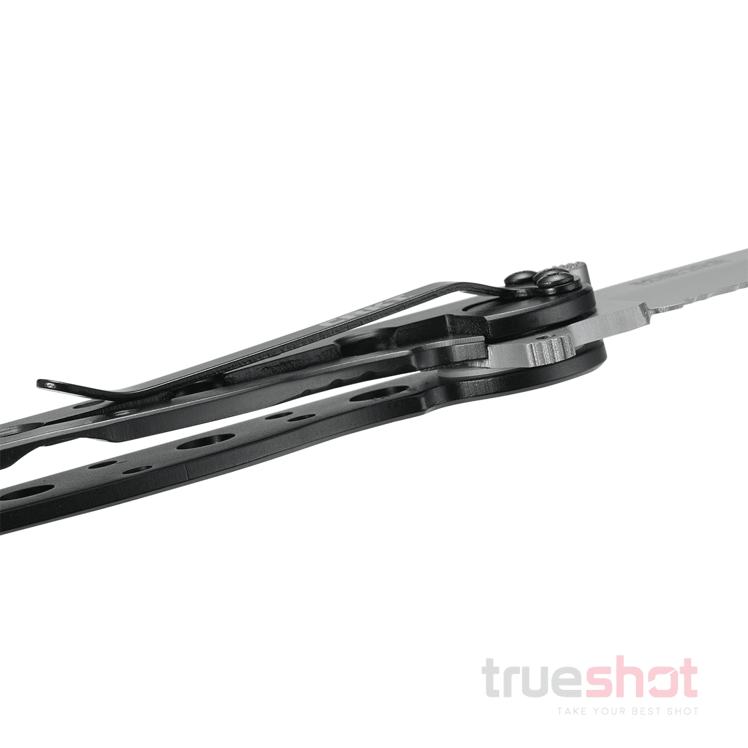 CRKT - M16-10S Tanto Serrated Frame Lock - Black - Stainless Steel - 8Cr13MoV - 3.00"