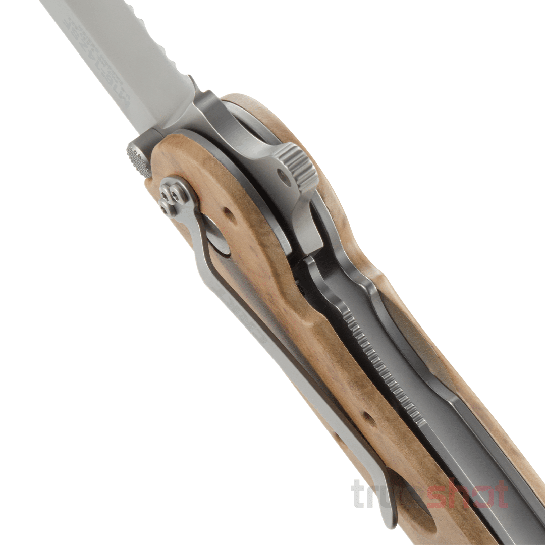 CRKT - M16-14ZSF Bead Blast Tanto Serrated - Tan - GFN - AUS-8 - 3.875"