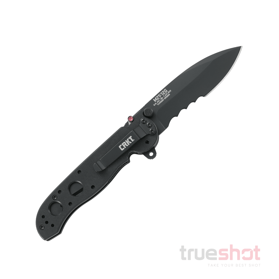 CRKT - M21-12G Serrated - Black - G-10 - Stainless Steel - 3.125"