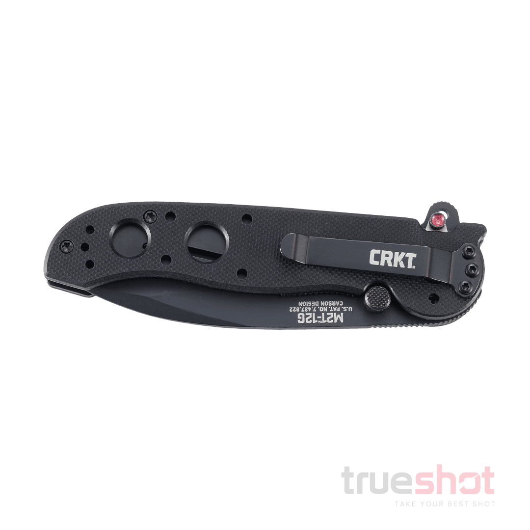 CRKT - M21-12G Serrated - Black - G-10 - Stainless Steel - 3.125"