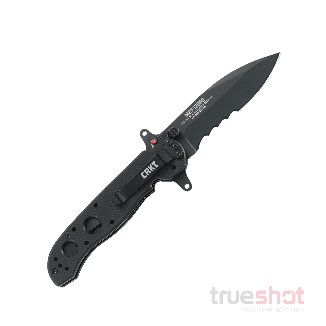 CRKT - M21-12SFG Special Forces Serrated - Black - G-10 - 4116 - 3.125"