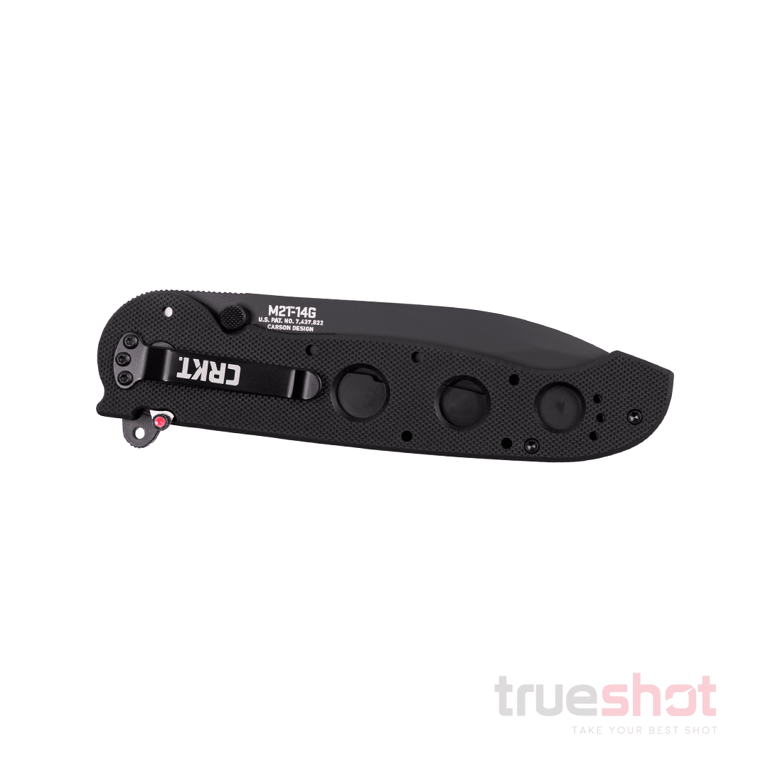 CRKT - Big Dog Serrated - Black - G-10 - Stainless Steel - 3.875"