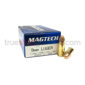 MAGAZINE DEAL: Magpul PMAG D-50 GL9-Glock Drum Mag and 500 Rounds of Magtech 9mm - 115 Grain - FMJ