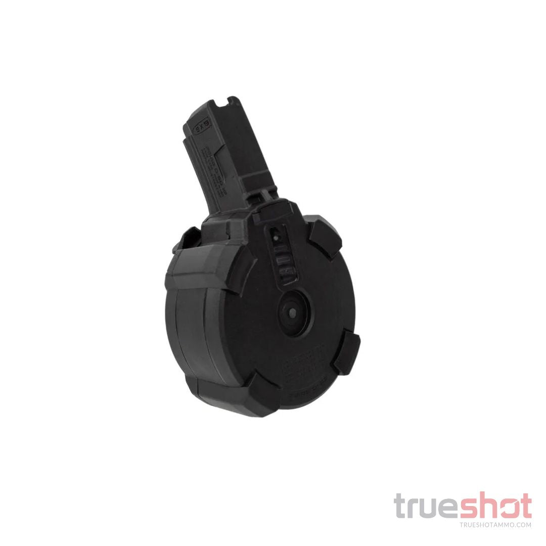 Magpul - PMAG D-50 MP-HK94/MP5 - 9mm - 50 Rounds - Black - Polymer Drum Magazine