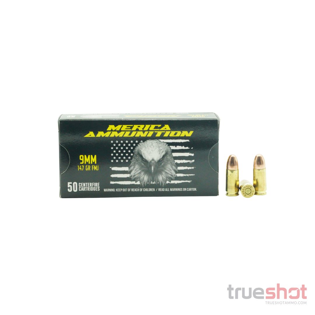 Merica - New - 9mm - 147 Grain - FMJ