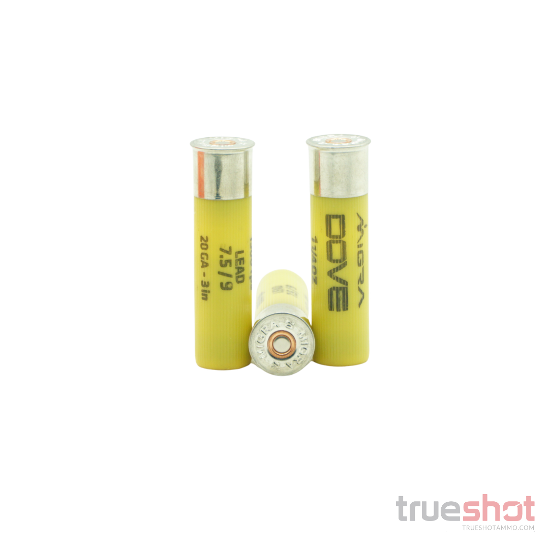 Migra Ammunition - Staxd - Ultimate Dove - 20 Gauge - #7.5-9 Shot - 3" - 1-1/4 oz. - 1300 FPS