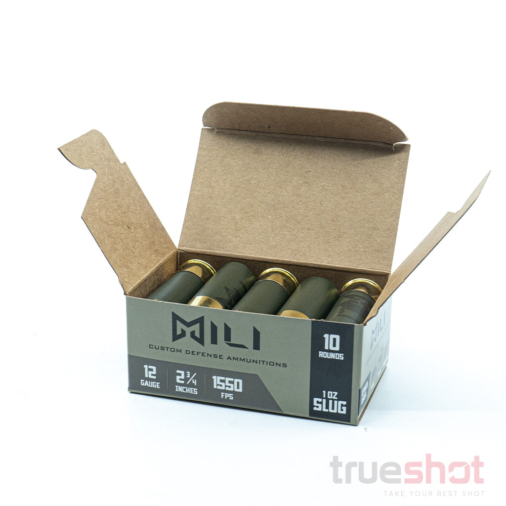 Mili - 12 Gauge - Slug - 3.0" - 1 oz. - 1550 FPS