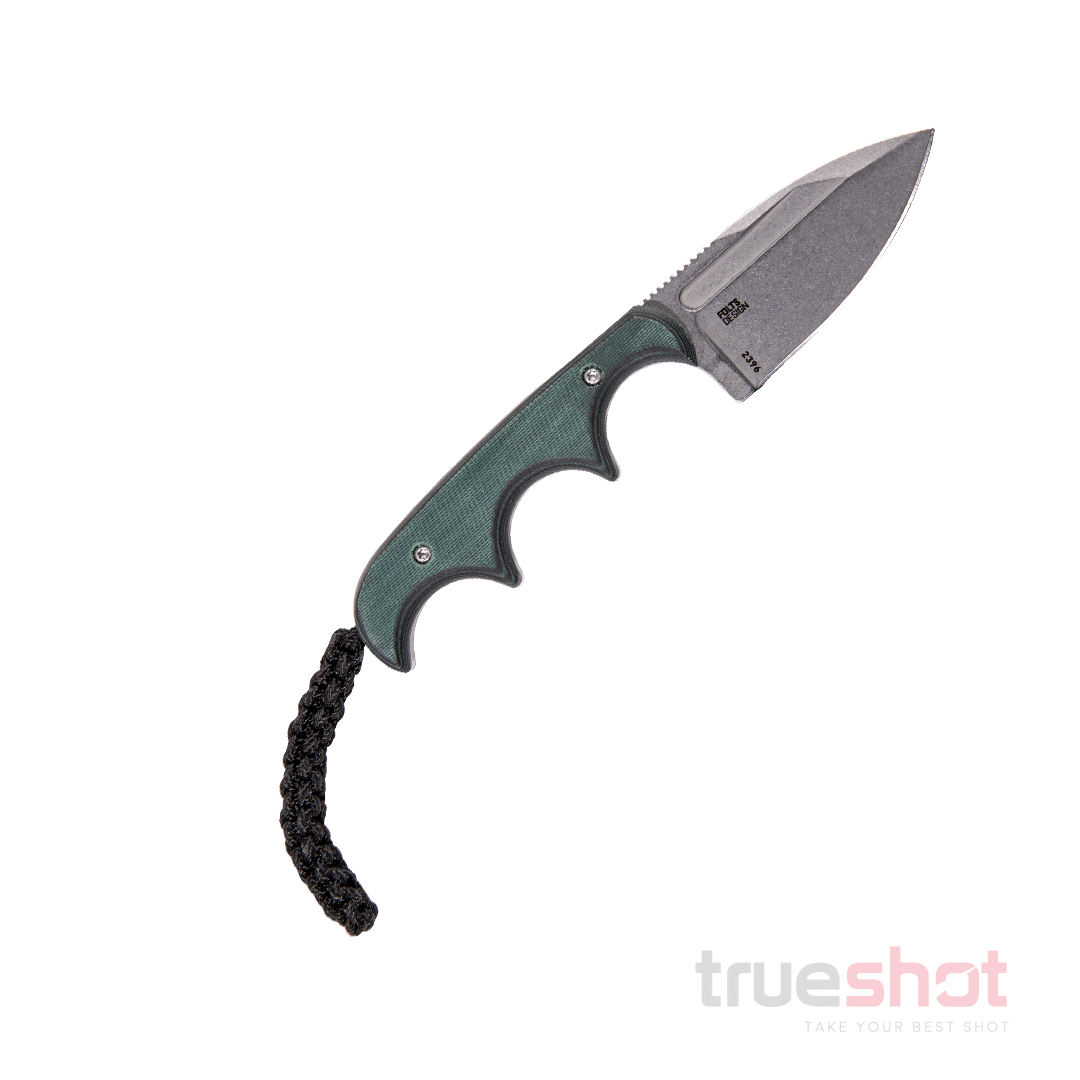 CRKT - Folts Minimalist Spear Point - Green - Polymer - 8Cr13MoV - 2.15"
