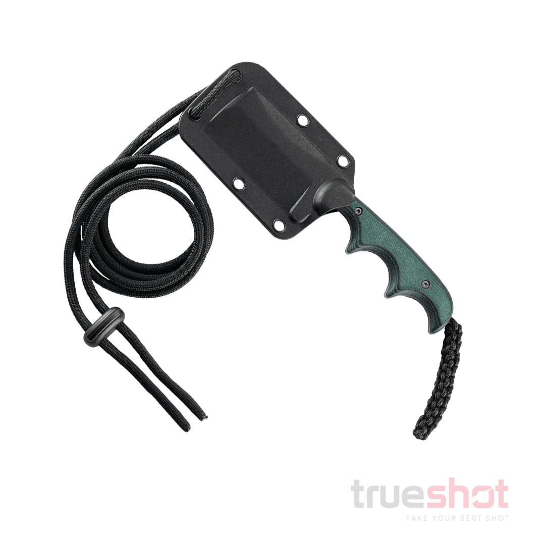 CRKT - Folts Minimalist Cleaver - Green - G-10 - Stainless Steel - 2.125"