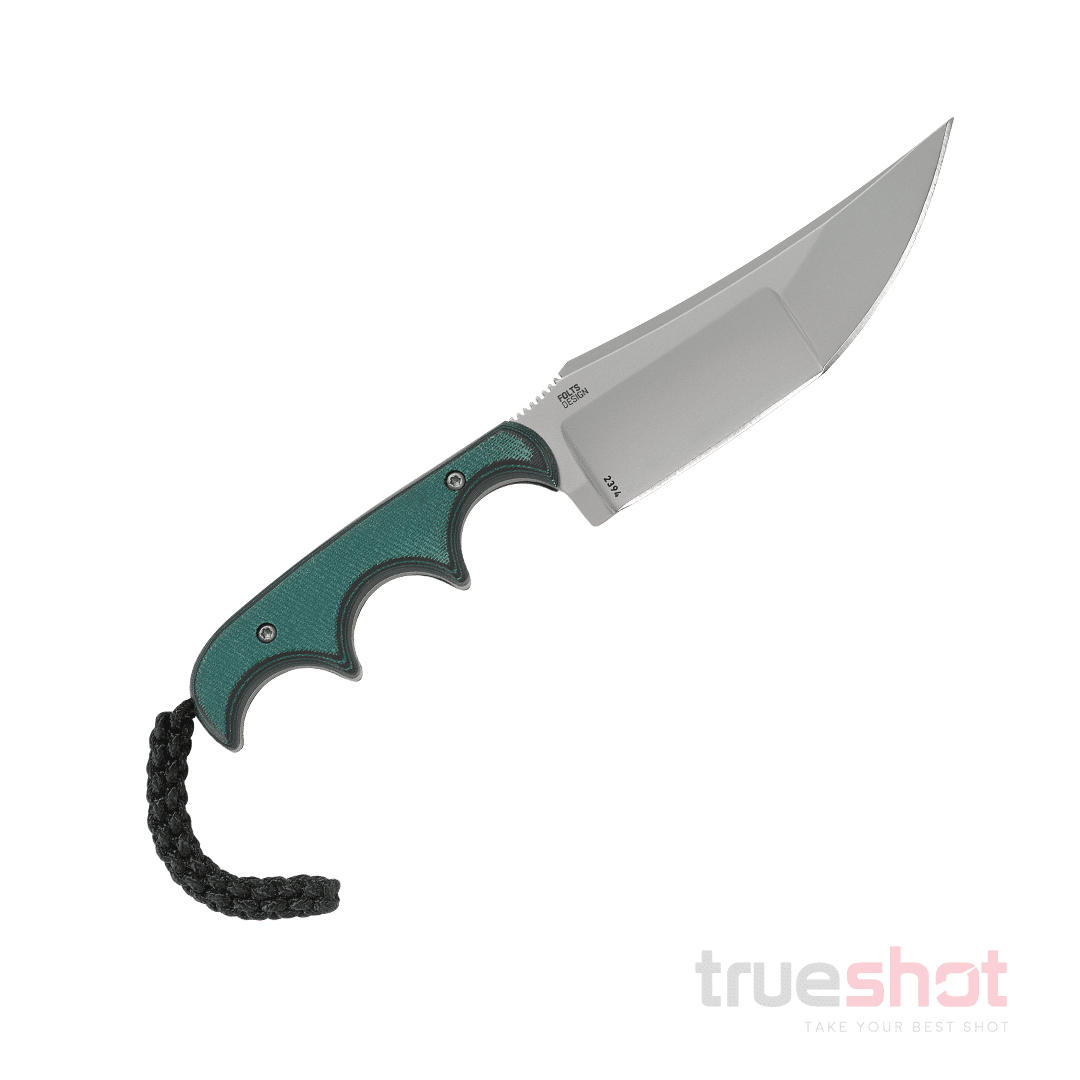 CRKT - Folts Minimalist Katana - Green - Polymer - 8Cr13MoV - 3.56"