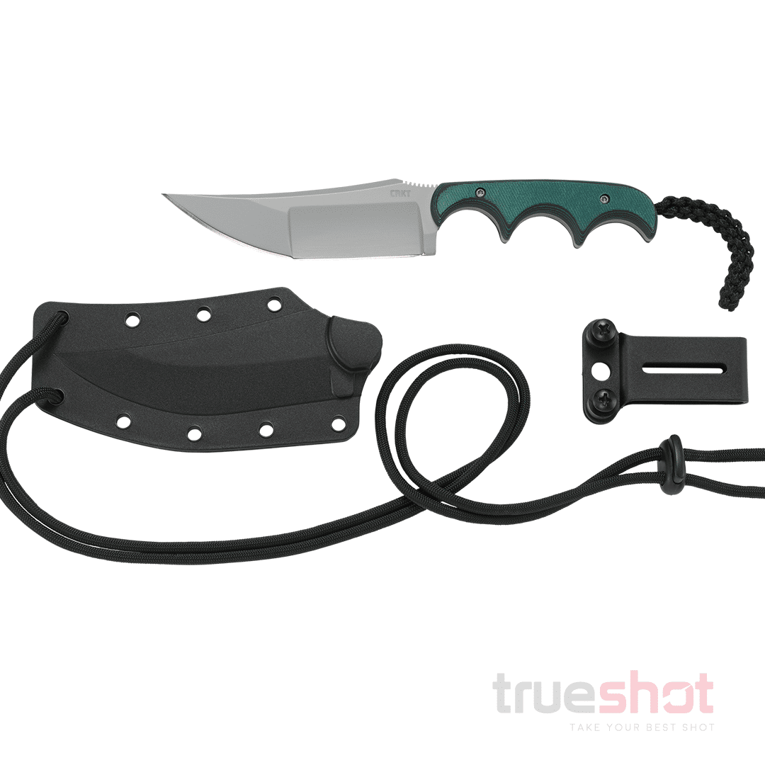 CRKT - Folts Minimalist Katana - Green - Polymer - 8Cr13MoV - 3.56"