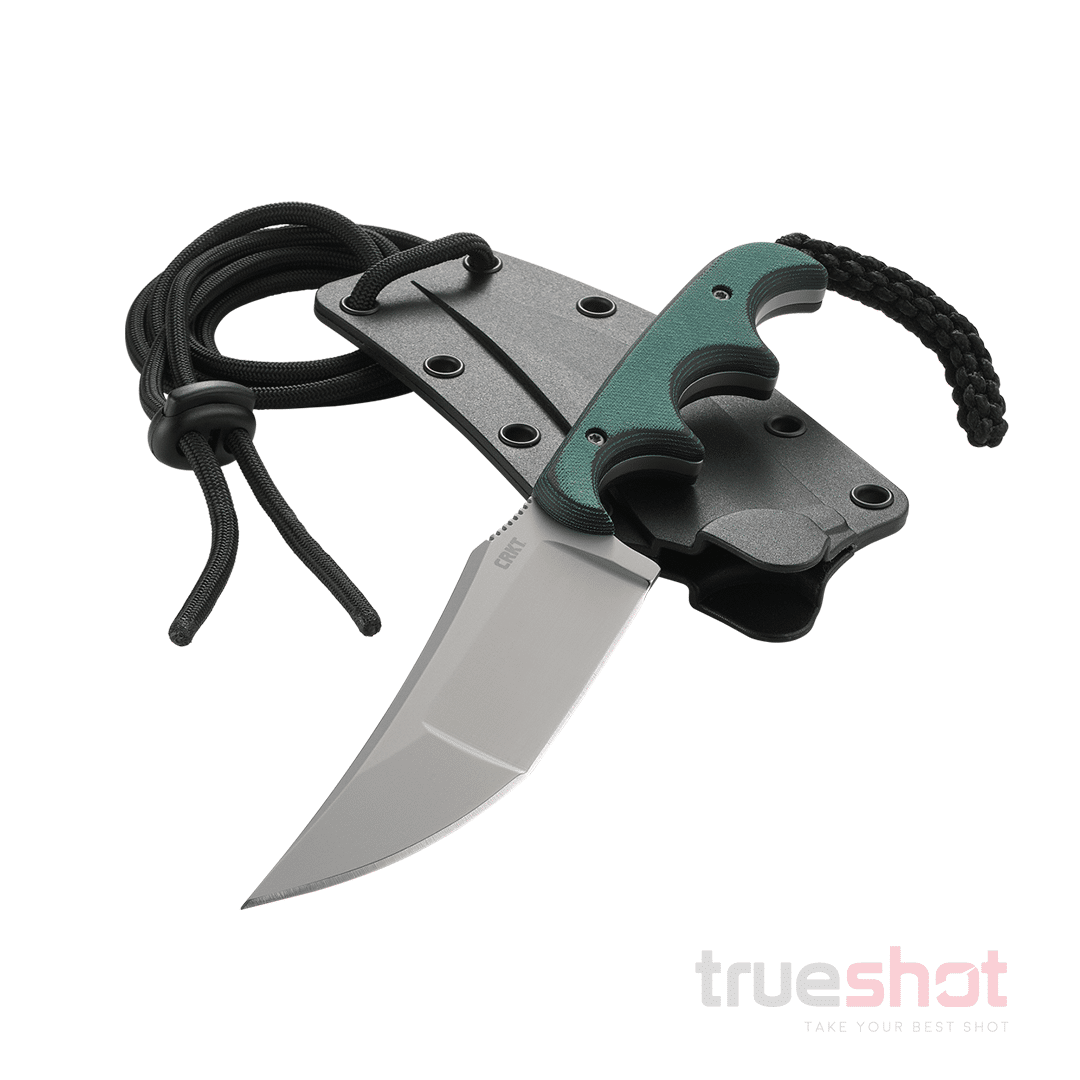 CRKT - Folts Minimalist Katana - Green - Polymer - 8Cr13MoV - 3.56"