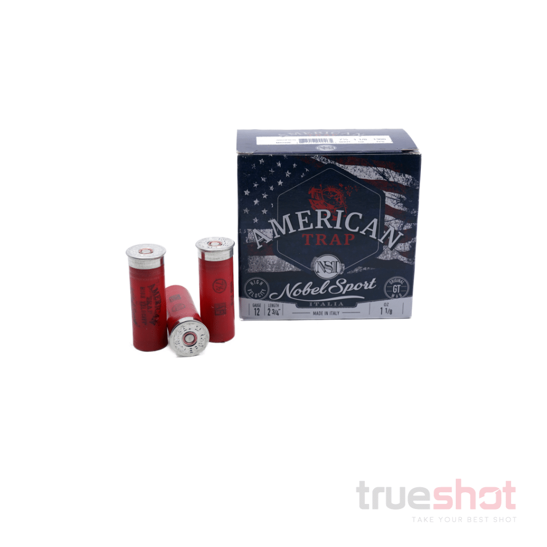 Nobel Sport - Target Nobel Speed - 12 Gauge - #7.5 Shot - 2.75" - 11/8 oz. - 1300 FPS