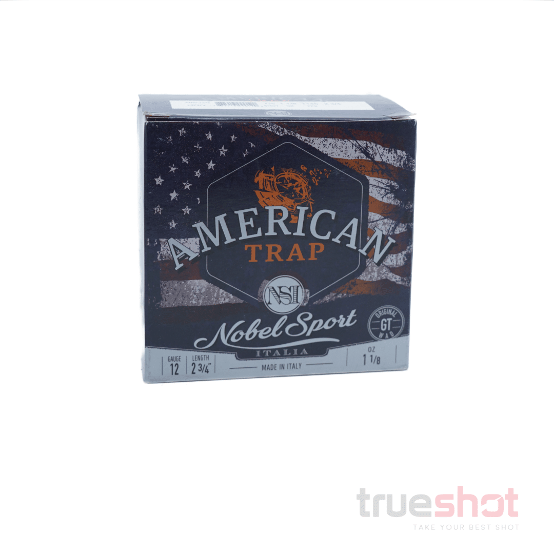 Nobel Sport - American Trap - 12 Gauge - #7.5 Shot - 1145 FPS