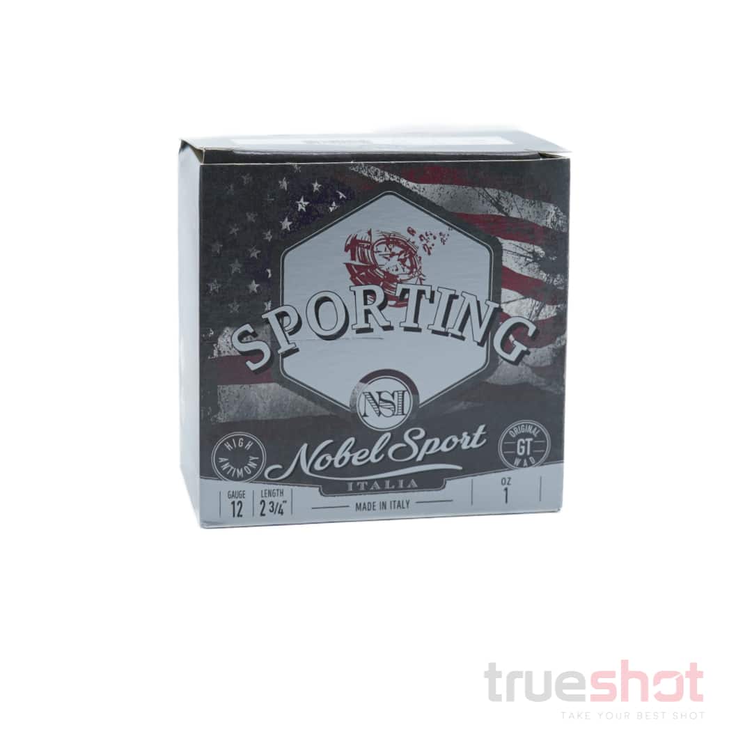 Nobel Sport - Due Sporting 5% Antimony - 12 Gauge - #7.5 Shot - 2.75" - 1 oz. - 1315 FPS