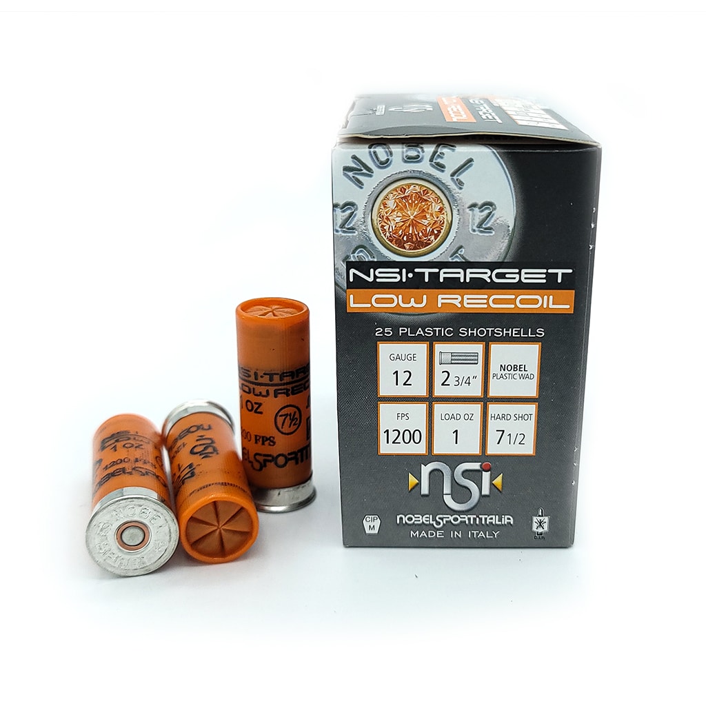Nobel Sport - Target Trap - 12 Gauge - #7.5 Shot - 2.75" - 11/8 oz. - 1200 FPS
