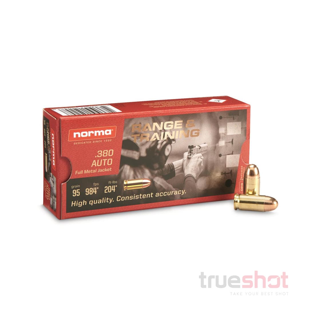 Norma - 380 Auto - 95 Grain - FMJ