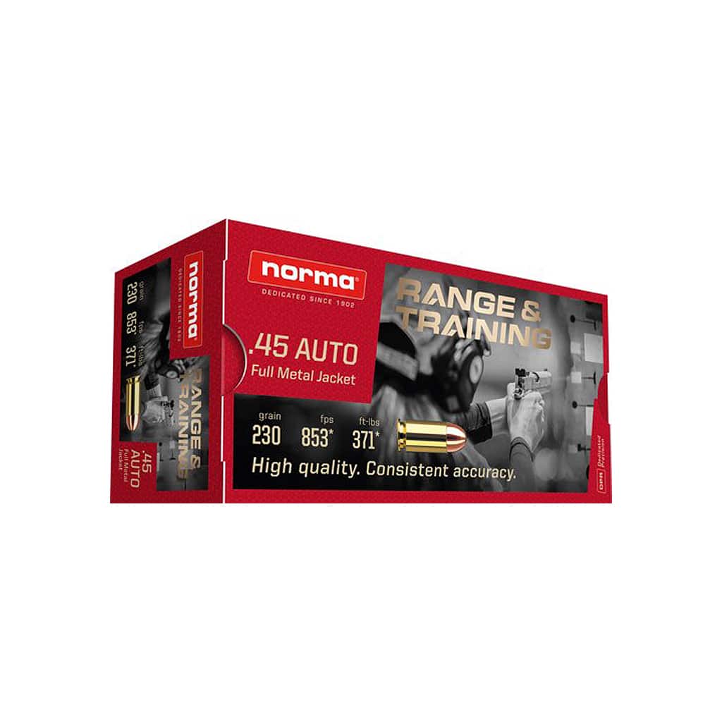 Norma - 45 ACP - 230 Grain - FMJ