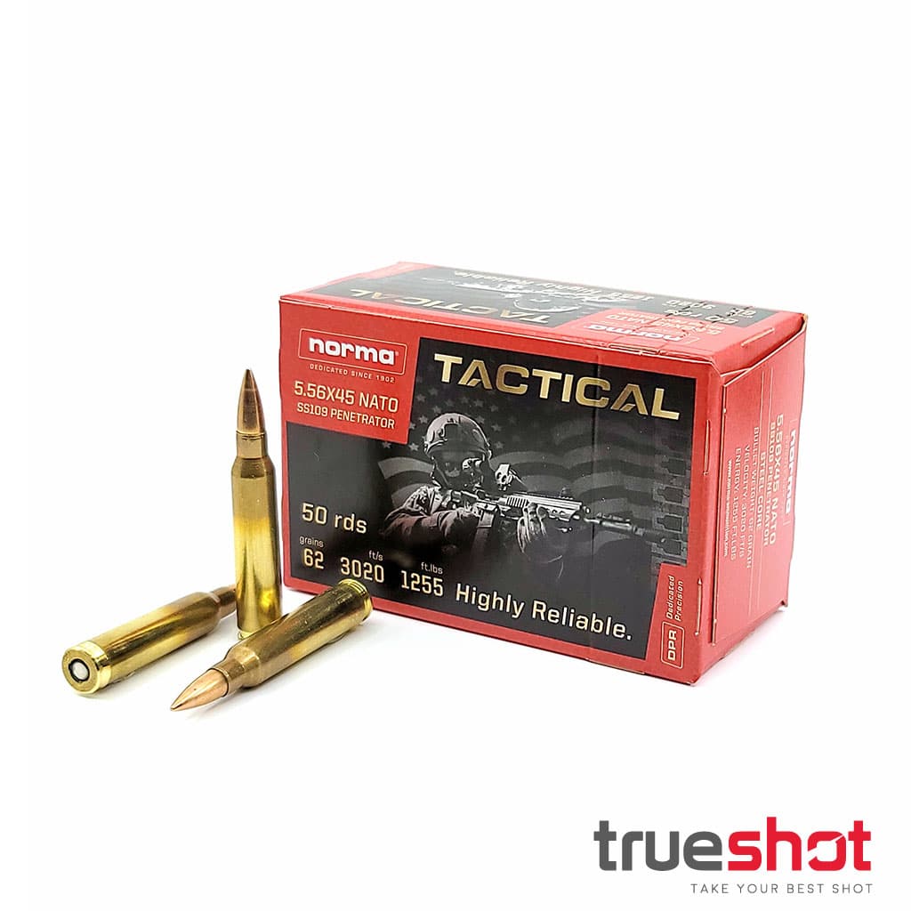 Norma 556 62 Grain FMJ