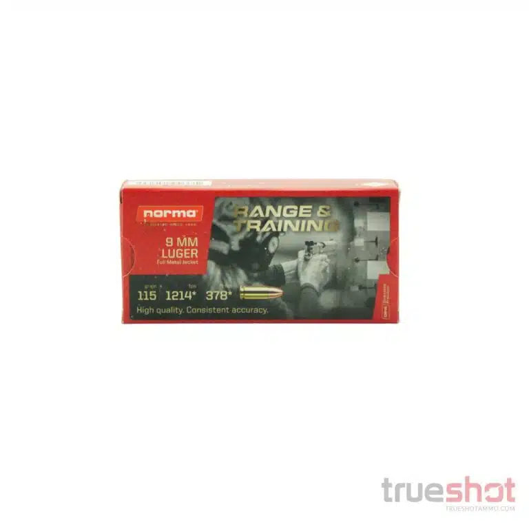 Norma - 9mm - 115 Grain - FMJ