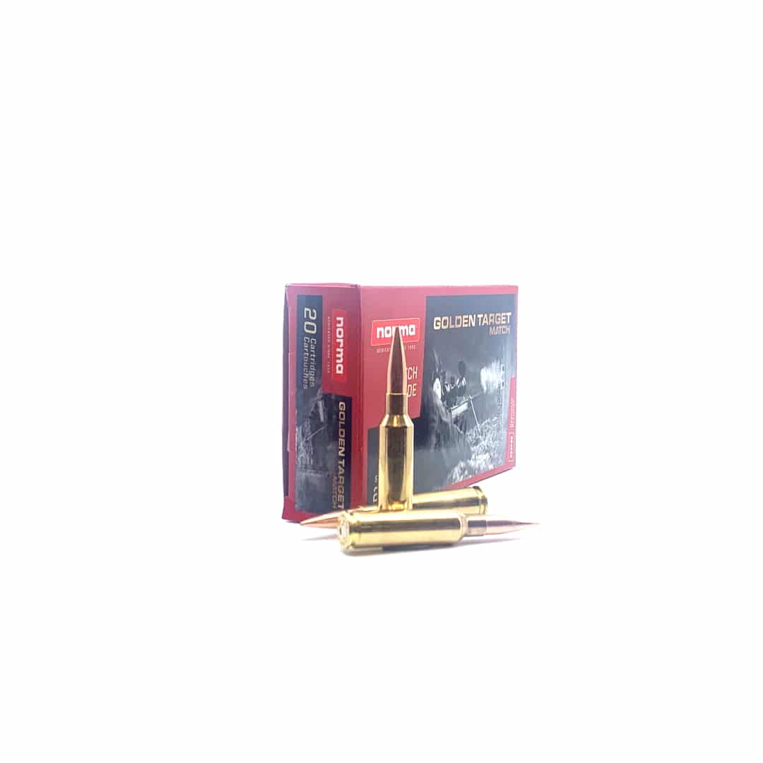 Norma|Norma Ammunition - Golden Target - 6.5 Creedmoor - 143 Grain - HPBT