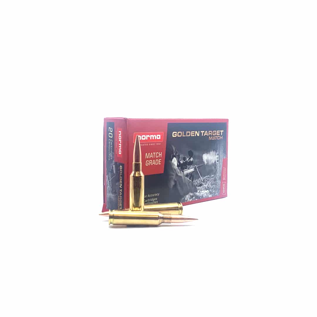 Norma|Norma Ammunition - Golden Target - 6.5 Creedmoor - 143 Grain - HPBT