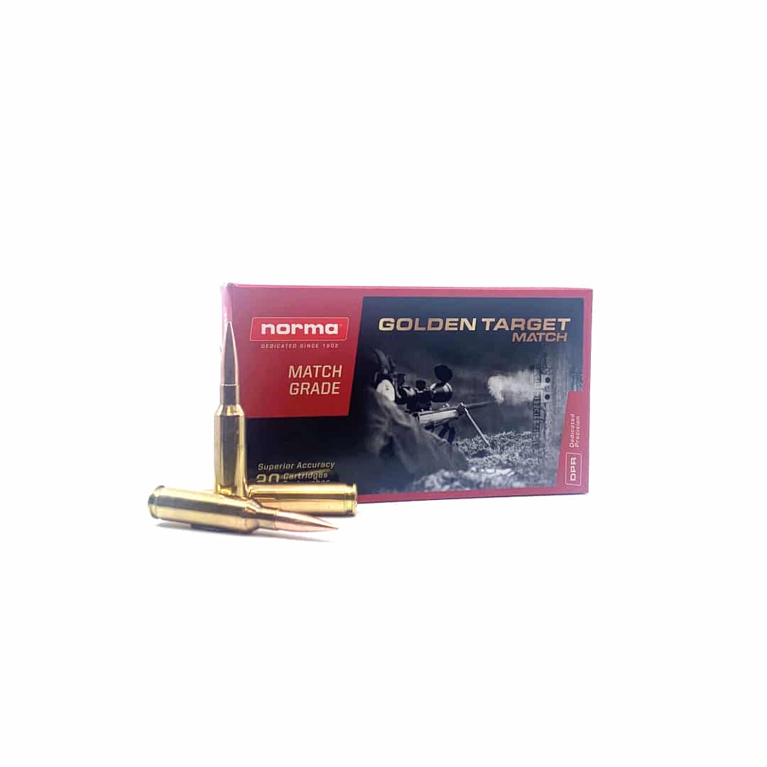 Norma|Norma Ammunition - Golden Target - 6.5 Creedmoor - 143 Grain - HPBT
