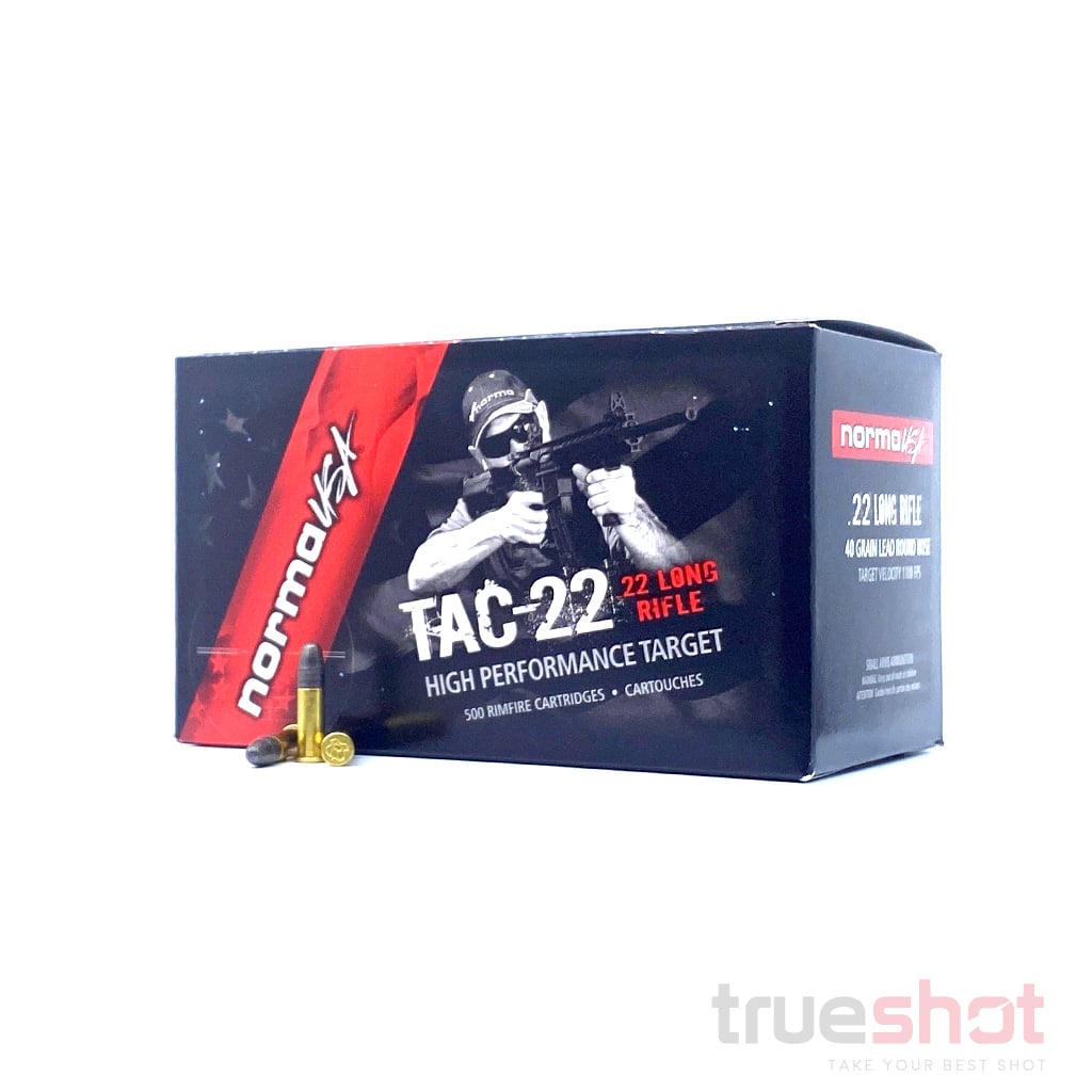 Norma - USA TAC 22 - 22 Long Rifle - 40 Grain - LRN