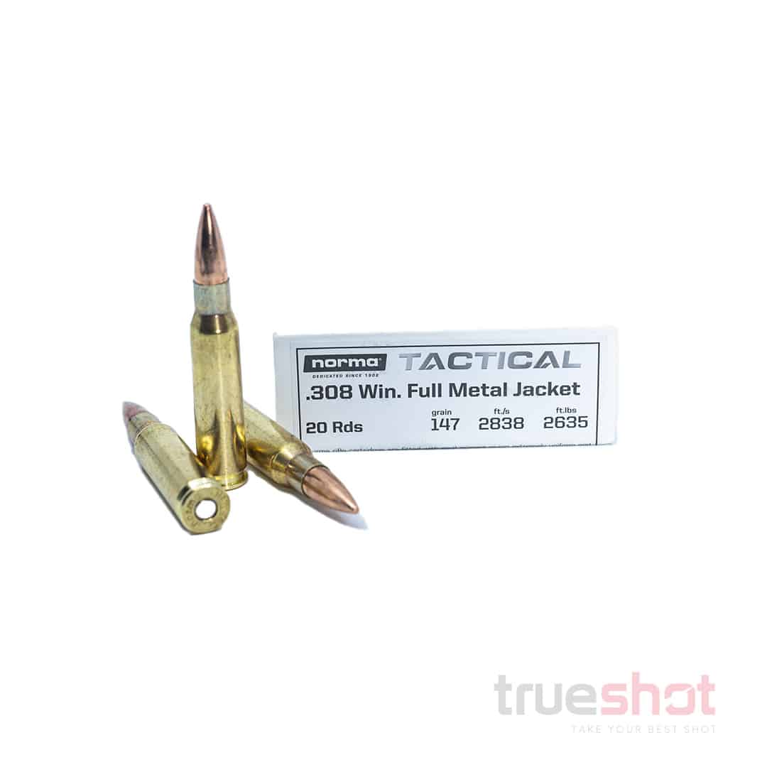 Norma Ammunition - Tac - 308 Win - 147 Grain - FMJ