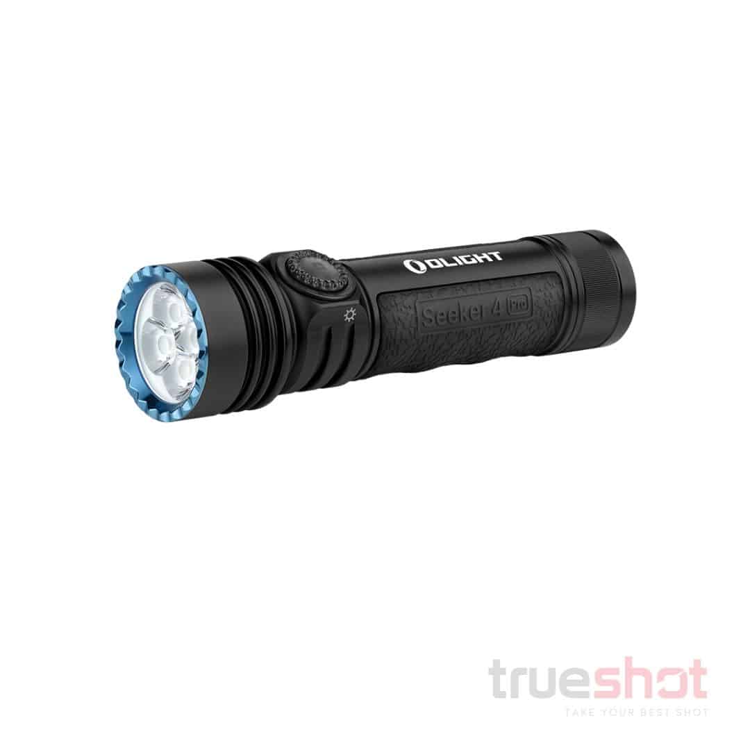 Olight - Seeker 4 Pro - 4,600 Lumens - Black - High Power Flashlight