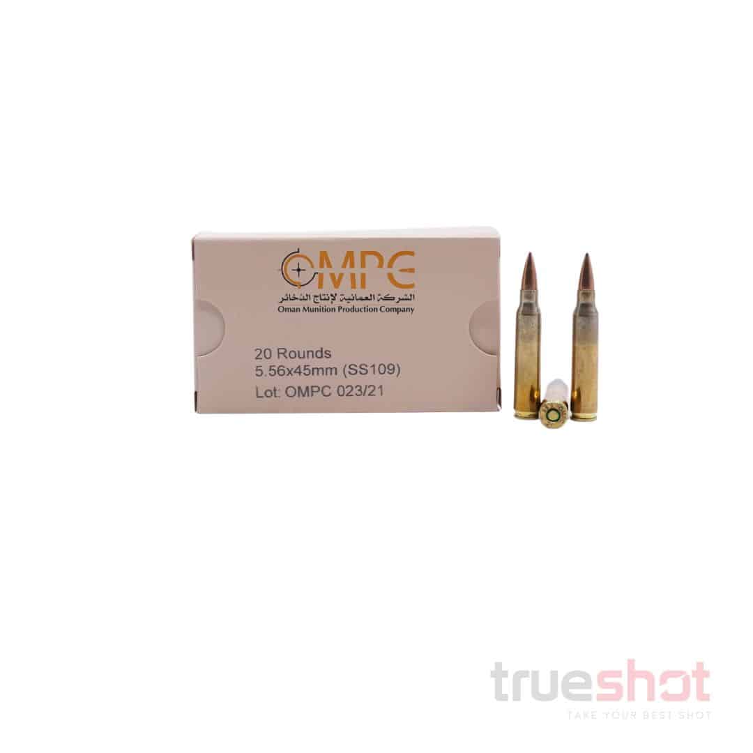 OMPC - 5.56x45mm - 62 Grain - FMJ