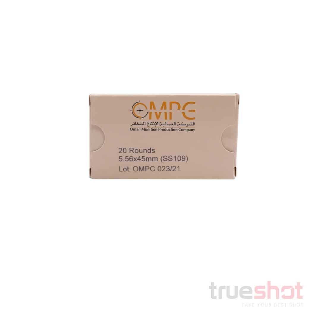 OMPC - 5.56x45mm - 62 Grain - FMJ