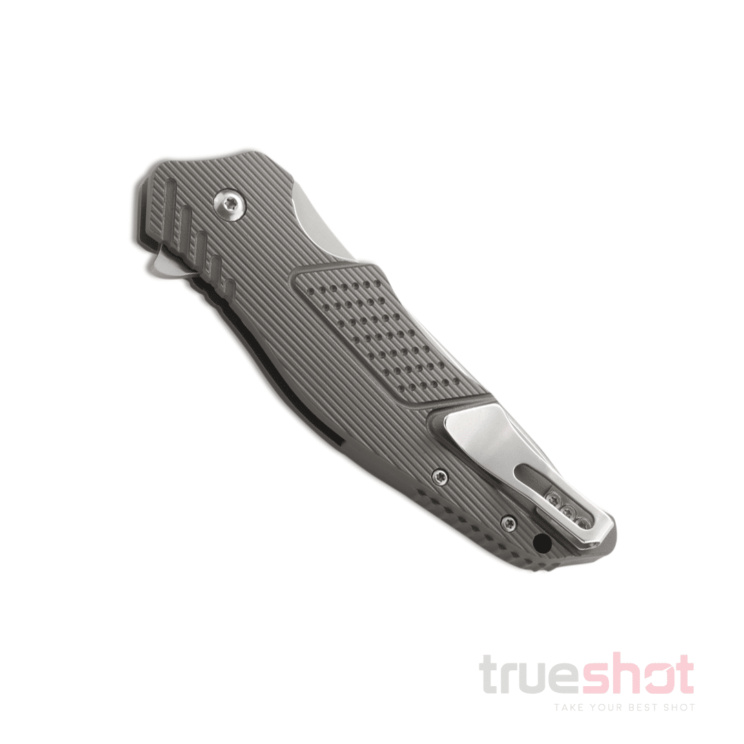 CRKT - Outrage - Gray - Aluminum - 8Cr13MoV - 3.25"