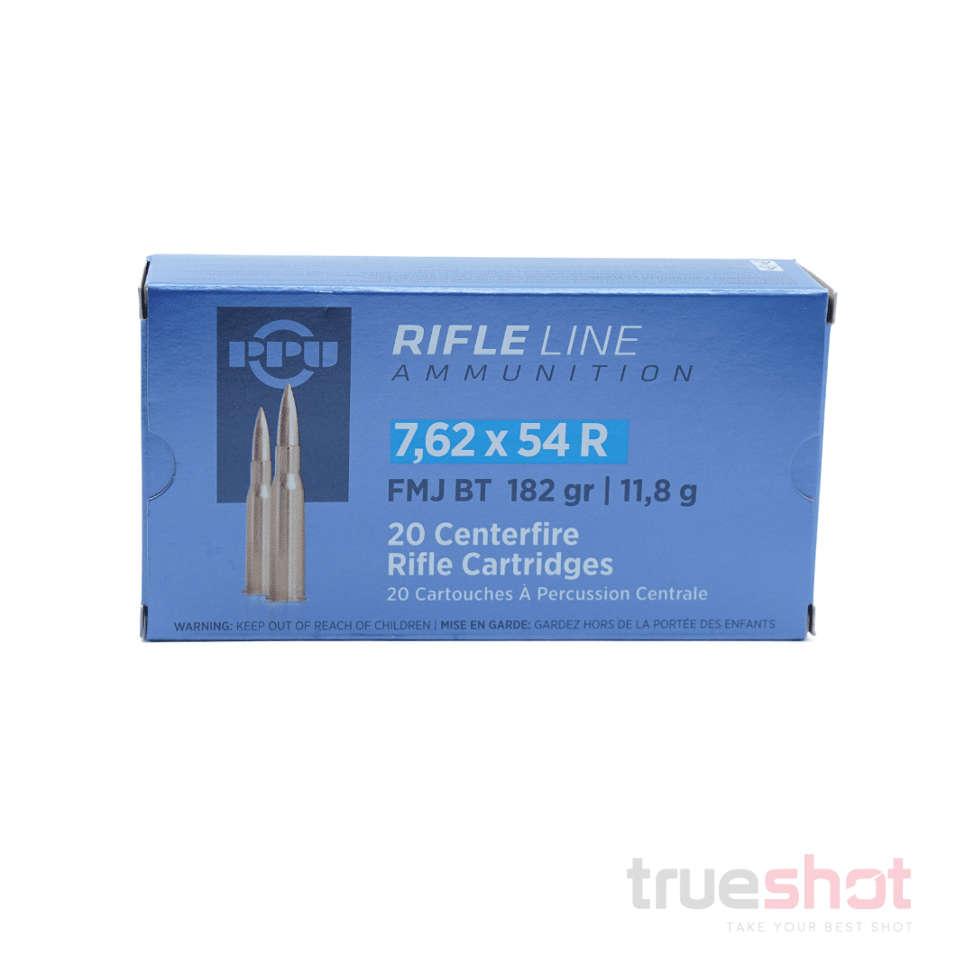 PPU-7.62X54-R-182-Grain-FMJBT