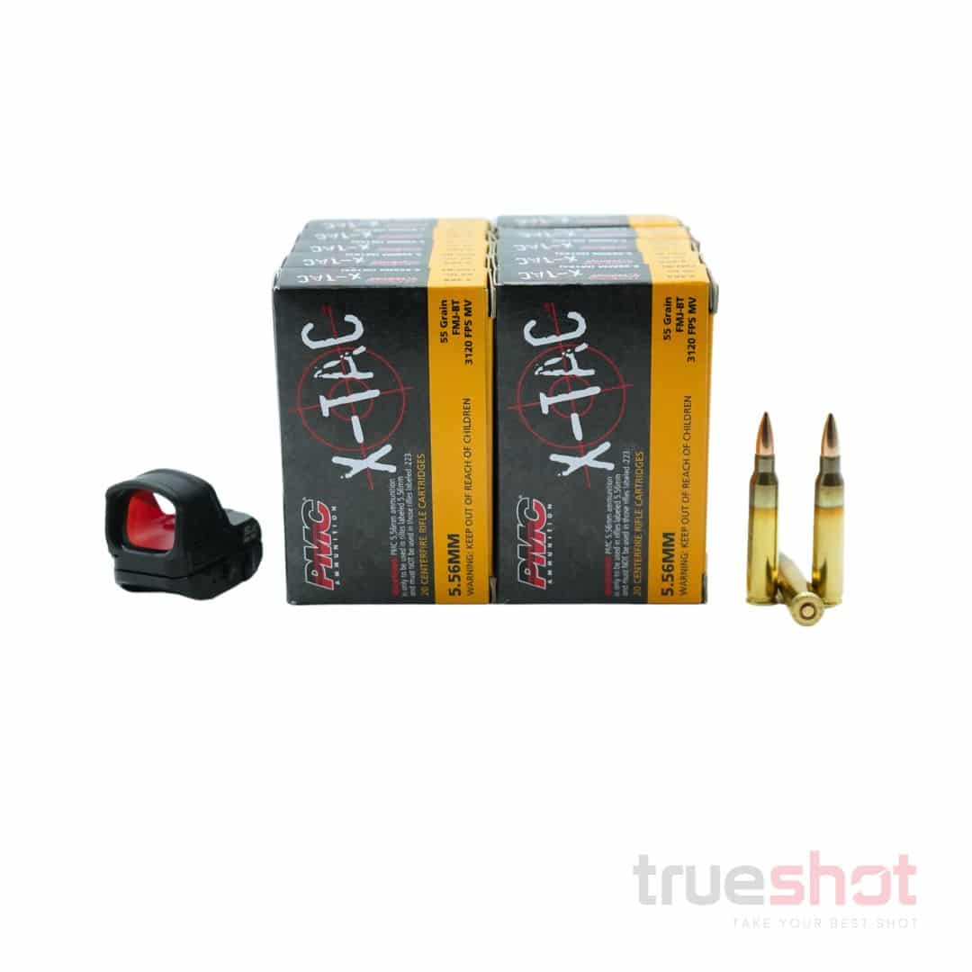 BUNDLE DEAL: Primary Arms SLx RS-10 Red Dot Rifle Sight and 200 Rounds of Ammo