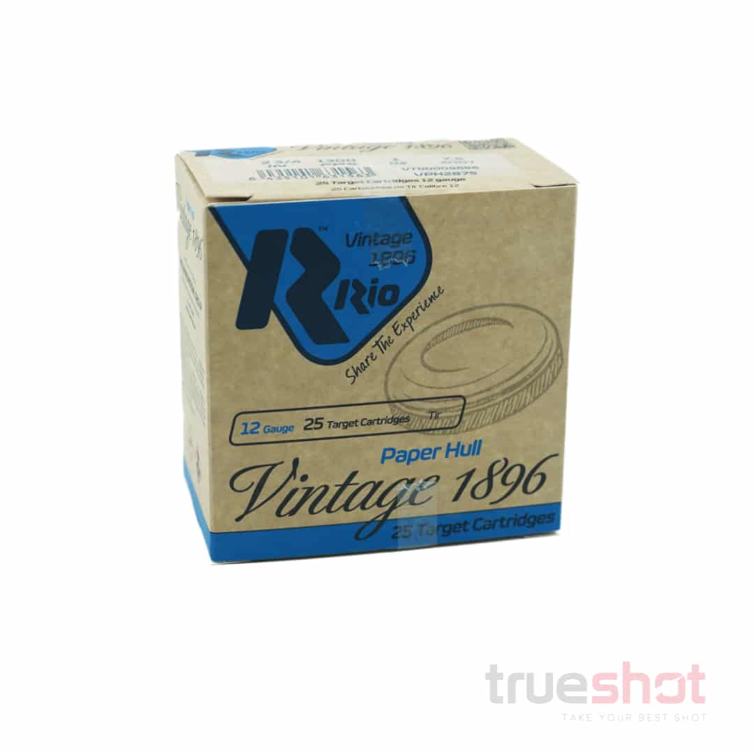 Rio Vintage 1896 Paper Hull 12 Gauge # 7.5 Shot