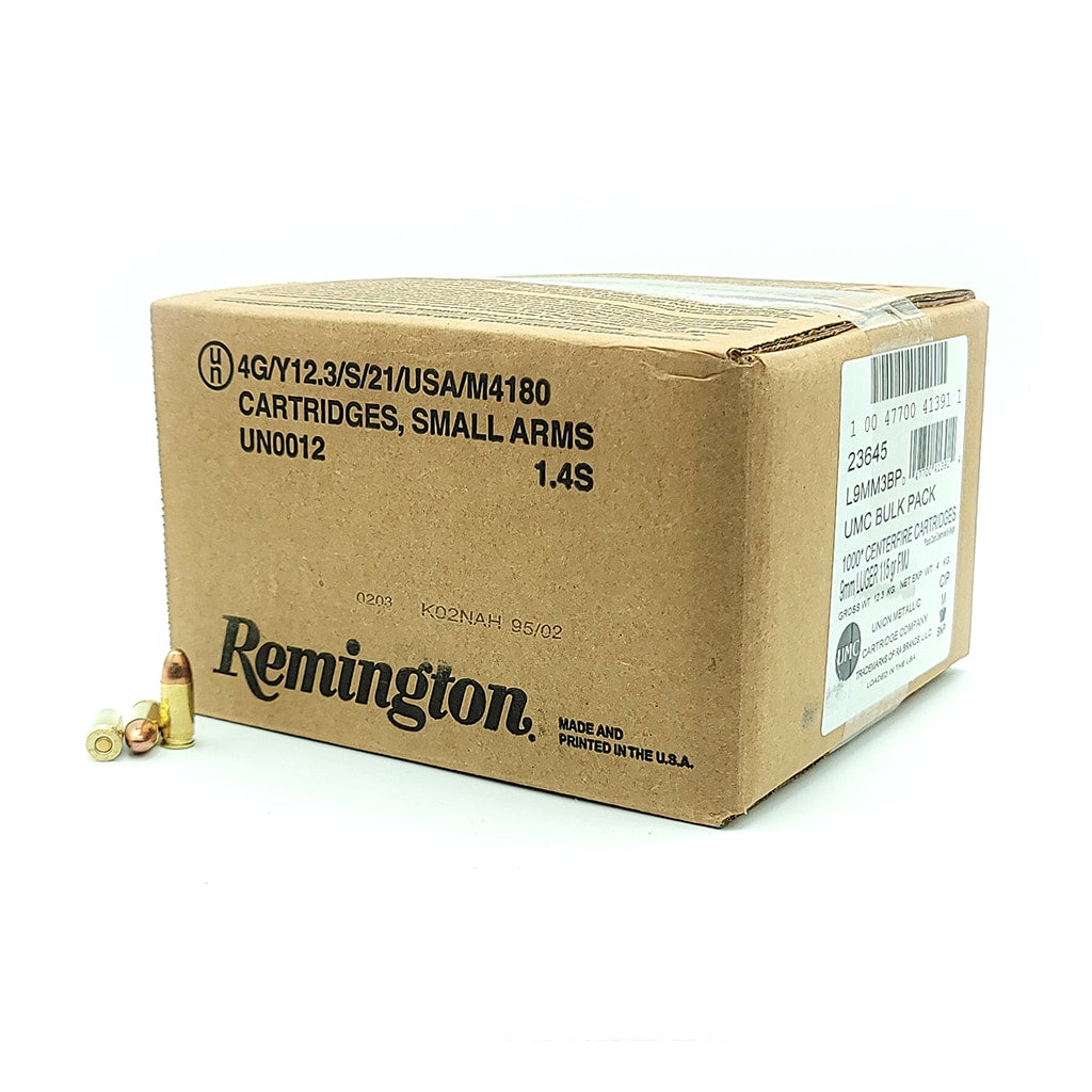 Remington - 9mm - 115 Grain - FMJ