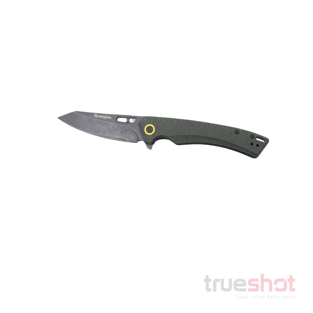 Remington - EDC Coping Blade - Green Micarta - D2 HC - Stonewash - 4.5"