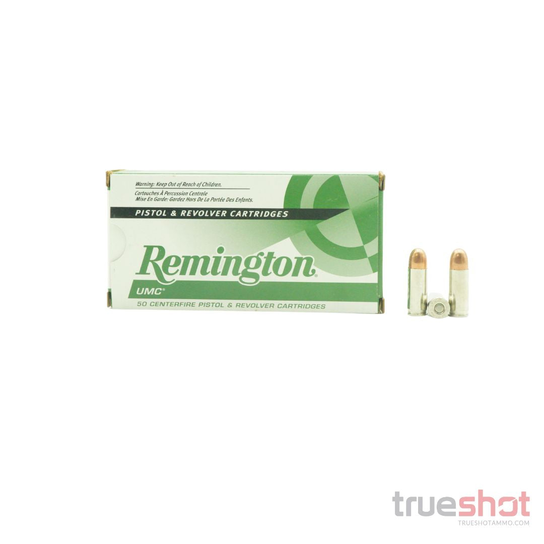 Remington - UMC - 38 Super +P - 130 Grain - FMJ - 50 Rounds