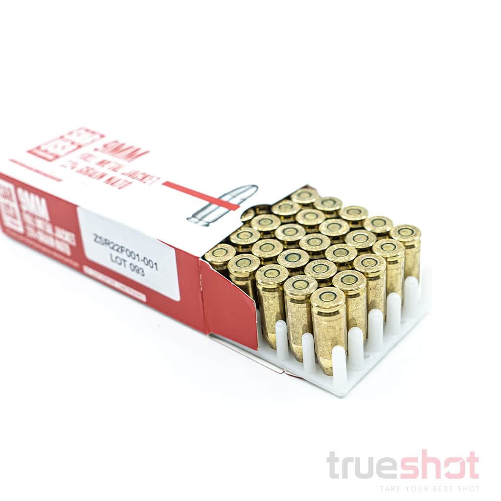 sar usa 124 grain fmj