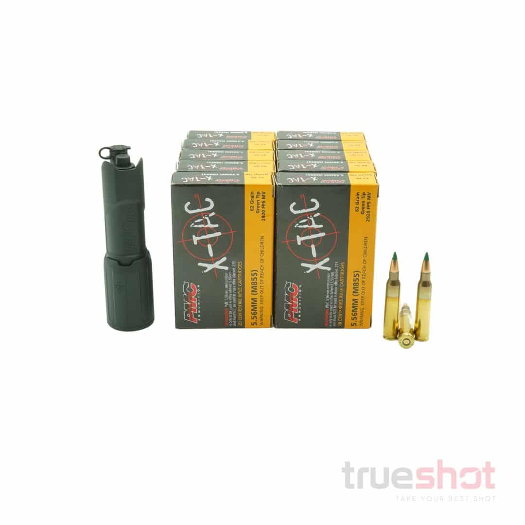 BUNDLE DEAL: Black Sig Sauer Foxtrot-MSR Compact M-Lok Rifle Light and 200 Rounds of Ammo